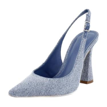 Imagem de Steve Madden Blare Pump feminino, Jeans, 36
