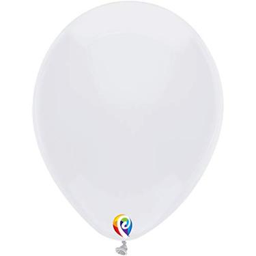Imagem de Funsational Balões brancos de látex para festa de 30,48 cm