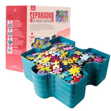Imagem de Kit Separador Quebra Cabeça 6un 500 a 1500 Peças Castela