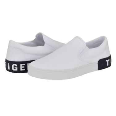 Imagem de Tommy Hilfiger Rayor Tênis masculino, Branco Multi 140, 42