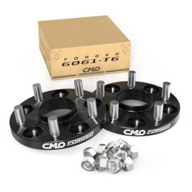 Imagem de Customadeonly 2 espaçadores de roda centralizados de cubo preto de 0,59" (15 mm) 5 x 100 a 5 x 100 furo central 54,1 mm compatível com Corolla Prius Camry Matrix Celica, Scion tC xD, Lexus CT200h ES250, Pontiac Vibe