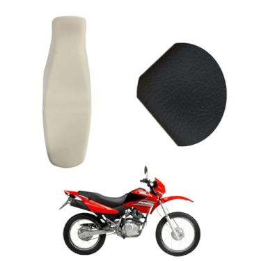 Imagem de Kit Reparo Banco de Moto Espuma + Capa Preta (BROS 125/150-09/14)