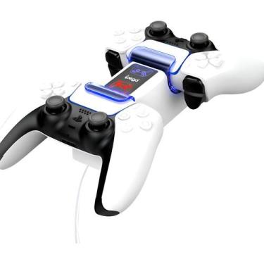 Imagem de Base Carregamento Controle Dualsense Compatível Ps5 Dock - Ipega, Bran