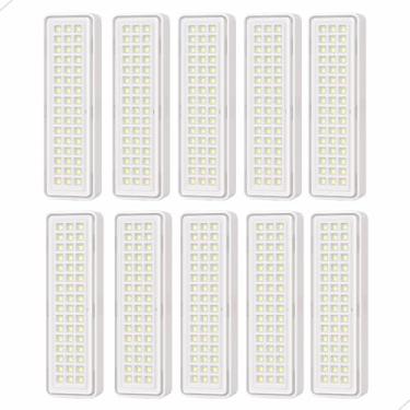 Imagem de Luminária de Emergência Recarregável com 60 LEDs 110v e 220v Portátil para Iluminação Segura (10)