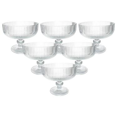 Imagem de Taças Sobremesa Vidro Transparente 310mL - Hauskraft  6 Pçs 