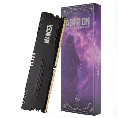 Imagem de Memória RAM Desktop Mancer Astrion, 8GB (1x8GB), DDR4, 3200MHz, C19, Preto, MCR-ASTN-8GB