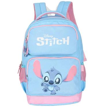 Imagem de Mochila de Costas Luxcel Stitch Baby Azul