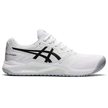 Imagem de ASICS Men's Gel-Challenger 13 Tennis Shoes, 7, White/Black