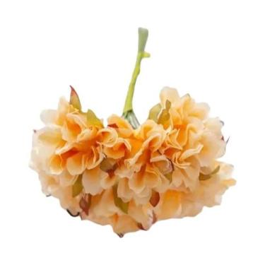 Imagem de 18 Peças De Flores Artificiais De Cravo De Seda Para Decoração De Nata