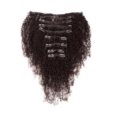 Imagem de Cabelo Natural Cacheado 60cm com TicTac Textura Coily De Benguela Cast