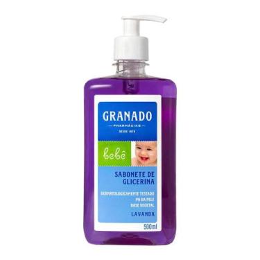 Imagem de Sabonete Infantil Líquido Granado Bebê Lavanda com 500ml, 1, 500ml, La