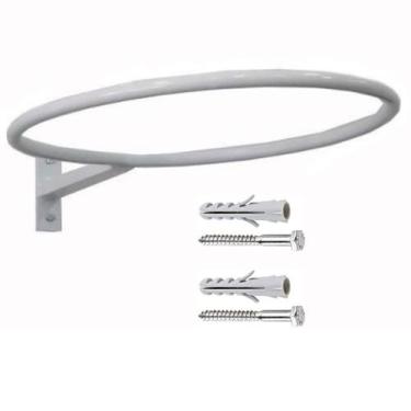 Imagem de Suporte  de parede reforçado para bolas suíças -kit de instalação - AR