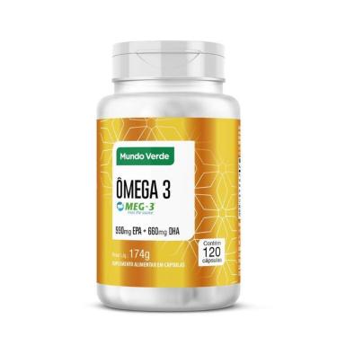 Imagem de Ômega 3 EPA 990mg DHA 660mg Mundo Verde 120caps-Unissex