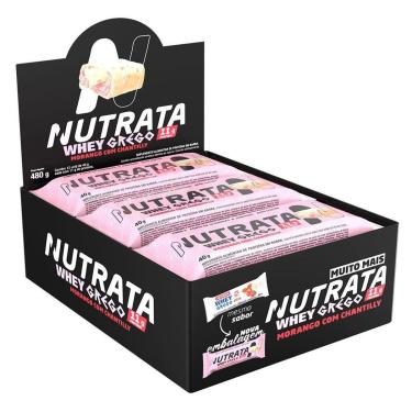 Imagem de Nutrata Whey Grego 40g Display c/12 Barras-Unissex