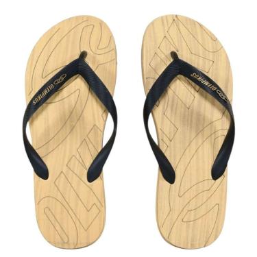 Imagem de Chinelo Olympikus Livre Unissex - Preto e Amarelo 39-40-Masculino