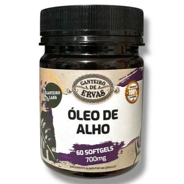 Imagem de Óleo de alho canteiro de ervas
