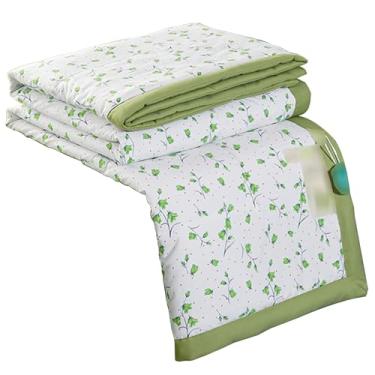 Imagem de Colcha leve para o verão, edredom leve de verão, colcha macia, lavável e refrescante, cobertor leve e lavável