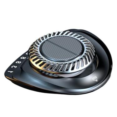 Imagem de Purificador de ar solar para carro, aromatizador de ar criativo para carro, design de número de estacionamento, purificador de perfume automático, acessório de painel automotivo para removedor de