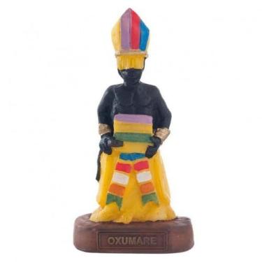 Imagem de Escultura Oxumare 10 Cm Em Resina - Lua Mística - 100% Original - Loja