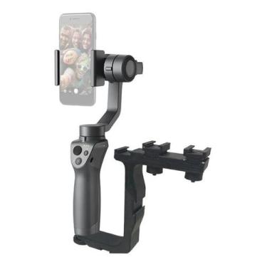 Imagem de Suporte De Iluminação Microfone Acessórios Dji Osmo Mobile 2 - V I X 3