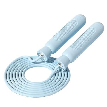 Imagem de Corda de pular ponderada, corda de pular portátil ajustável | Equipamento de fitness para treino cardiovascular, esportes, escola, parque, playground interno