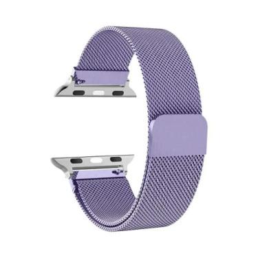 Imagem de Pulseira Universal De Laço Milanes Para Apple Watch, Compatível Com Ba