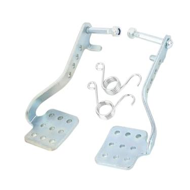 Imagem de Luocute Kit de Pedais de Kart, Pedal de Freio Antiderrapante Com Molas de Retorno, para Predator 212 196 6.5 5.5 Road Rocketing Azusa Fun Kart Carter Go Kart, Acessórios para Pedais