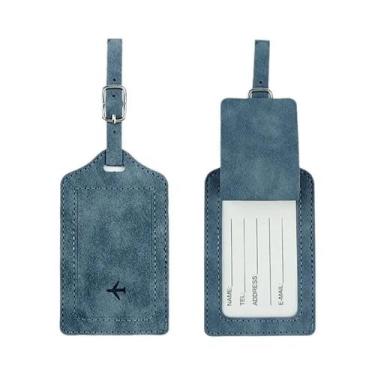 Imagem de Conjunto De Porta-Passaporte Em Couro Com Bloqueio RFID E Etiqueta De 