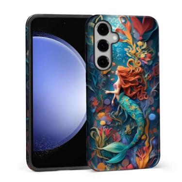 Imagem de DAIZAG Capa para Samsung Galaxy S25 FE, design de corpo inteiro com design híbrido de proteção dupla TPU macio de policarbonato rígido à prova de choque resistente a arranhões capa de telefone para