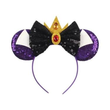 Imagem de Tiara De Orelhas De Rato Do Castelo Da Disney Com Fogos De Artifício P