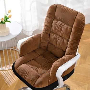 Imagem de Yuthsona Almofada para cadeira de mesa com suporte alto para cadeira de escritório com fundo antiderrapante para escritório, carro, casa, sala de jantar, cozinha