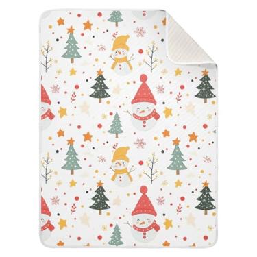 Imagem de Wassud Lindo cobertor de árvore de Natal para meninos e meninas, cobertor para bebês recém-nascidos, cobertores macios para bebês 76 x 101 cm