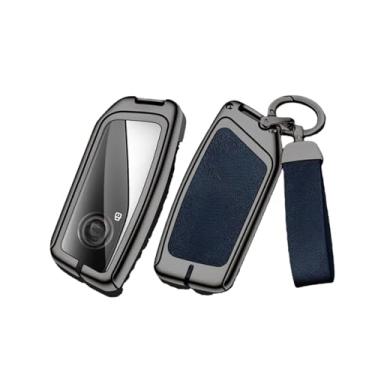 Imagem de Compatível Com Bmw Série 5 Caso Chave 3 6 X3 X5 X1 X2 X6 Escudo Protetor Compatível Com Lâmina De Faca Capa Carro Fábrica(D gun Blue set)