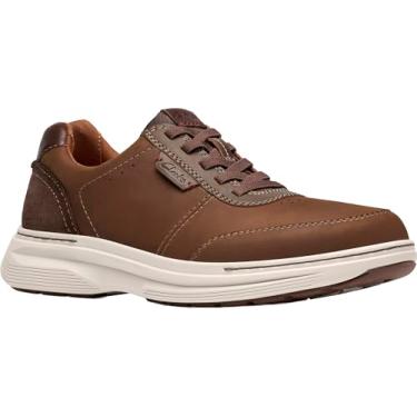 Imagem de Clarks Sapato Oxford masculino Craftwell Lace, Couro de cera de abelha, 39
