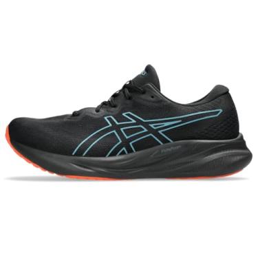 Imagem de ASICS Tênis de corrida masculino Gel-Pulse 15, Preto/Azul Atlantis, 44