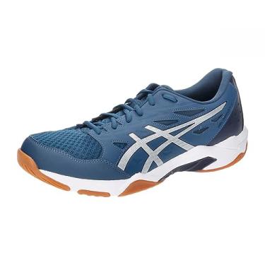 Imagem de ASICS Tênis de vôlei masculino Gel-Rocket 11, Mako Blue Pure Silver, 41