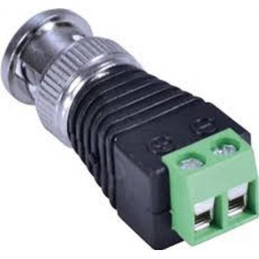 Imagem de Kit 30 Plug Conector Bnc Com Borne Macho - Sv30