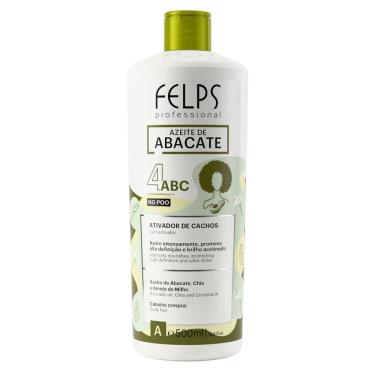 Imagem de Ativador de Cachos 4ABC Azeite de Abacate Felps Professional - 500mL