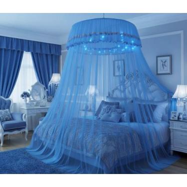 Imagem de Mosquiteiro Cama Casal Quen/king 15m Gigante Luxuoso Premium - L&D CON