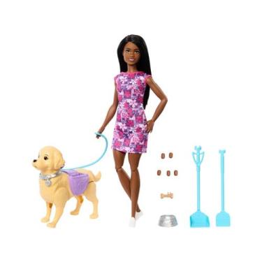 Imagem de Barbie Brooklyn - Passeio com Cachorrinho - Mattel, Barbie
