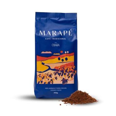 Imagem de Café Marapé Tradicional Predominantemente Arábica Torrado e Moído, em Pó de Torra Escura com Selo ABIC, Origem Brasileira, Ideal para Como Fazer Café Autêntico e Aromático