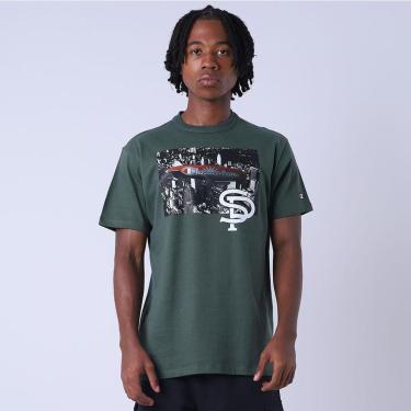 Imagem de CAMISETA CHAMPION LIFE SÃO PAULO LOGO EMB-Masculino