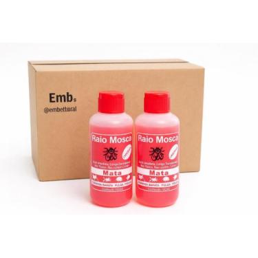 Imagem de Loção Seca piolhos kit c 2 unidades Mosca Raio ML 100