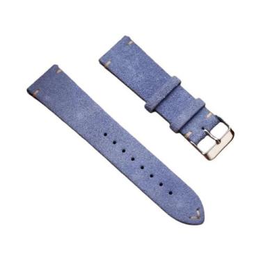Imagem de Pulseira De Relógio De Couro Suede Com Liberação Rápida De 14mm, 16mm,