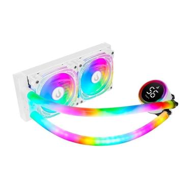 Imagem de Water Cooler Rise Mode Aura Ice, ARGB, 240mm, AMD/Intel, - RM-WAI-02-ARGB-Unissex