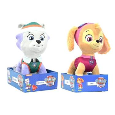 Imagem de Kit Skye e Everest Patrulha Canina 30 Cm Original - Sunny Brinquedos
