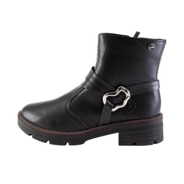 Imagem de Bota Dakota Cano Curto Tira com Fivela REF:D2403, Preto, 36