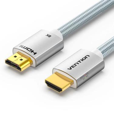 Imagem de Cabo HDMI 2.1 Fullhd 4K 8K Gamer Video Game Pc 2m Vention