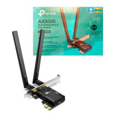 Imagem de Placa de Rede Adaptador Wifi 6 + Bluetooth 5.3 PCIe AX3000 Archer TX55