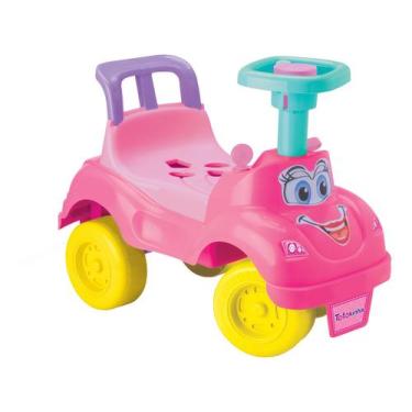 Imagem de Andador de Empurrar Brinquedos Cardoso - Totokinha, Azul e Rosa, Totok